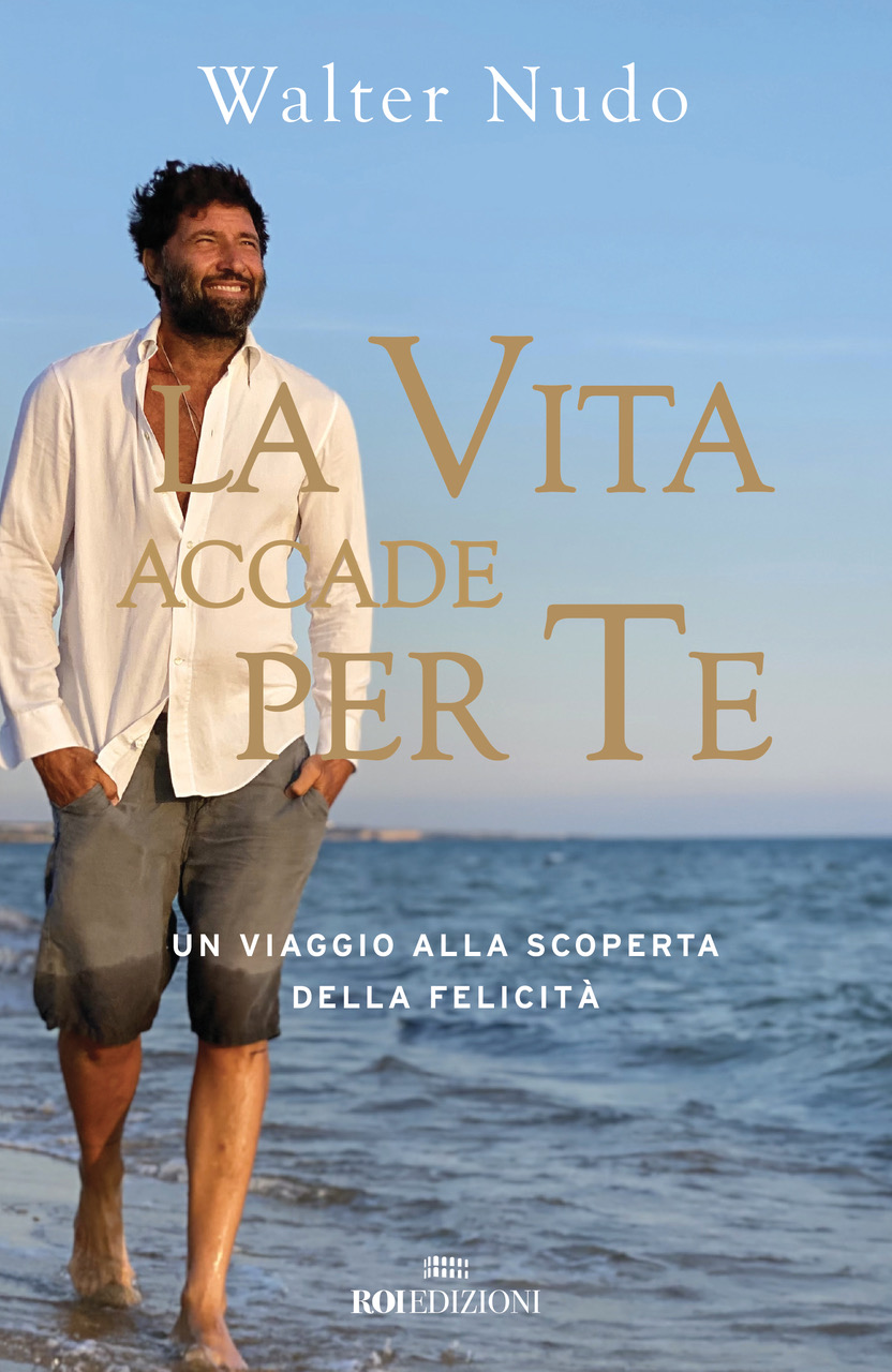 Walter Nudo a Venezia presenta il libro” La vita accade per te” al Salotto delle Celebrità”